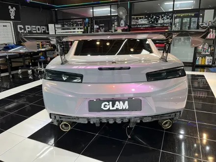 카마로 글램(GLAM) 오로라 드림 그레이 전체랩핑 제거 및 재시공 / 광주, 성남, 용인, 수원