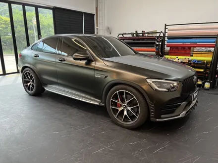 벤츠 glc43 amg 전체랩핑 시공 / 광주, 성남, 용인, 수원