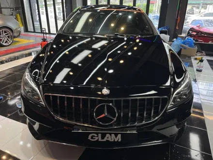 벤츠 CLS 글램(GLAM) 매트 슈트 블랙 전체랩핑 시공 / 광주, 성남, 용인, 수원