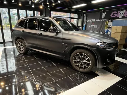 BMW X3 글램(GLAM) Matte suit black 전체제거 및 재시공 보험수리 / 광주, 성남, 용인, 수원
