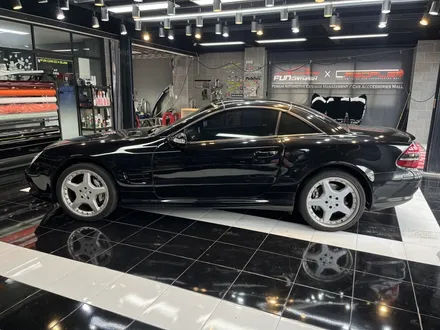 벤츠 SL 55 amg GLAM(글램) gentle green 전체랩핑 시공 / 광주, 성남, 용인, 수원