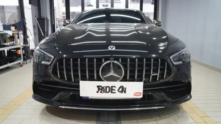 메르세데스 AMG GT43 본네트, 헤드라이트 PPF 시공 남양주 다산 차량보호 라이드온 / 남양주