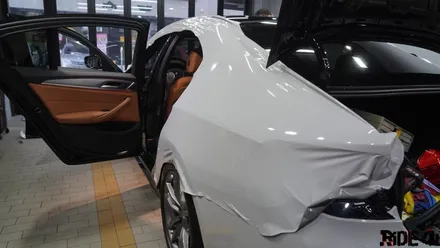 BMW G10 530i msp 3M 스톰그레이 전체랩핑!! 남양주 다산 크레용 랩핑 라이드온 / 남양주