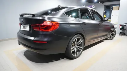 BMW 3GT 사틴블랙 전체랩핑 시공! 다산 라이드온 / 남양주
