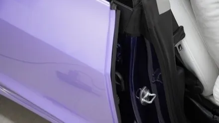 테슬라 모델3 타이니봇 라이트닝 퍼플 전체랩핑 시공~! 남양주 구리 하남 테슬라 랩핑 글로시 / 남양주