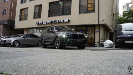 BMW X7 PET 사틴 블랙 전체 랩핑! 남양주 별내 글로시 / 남양주