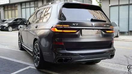 BMW X7 PET 사틴 블랙 전체 랩핑! 남양주 별내 글로시 / 남양주