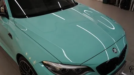 BMW F87 M2 컴페티션 GSWF 바하마 씨 브리즈 컬러 PPF 시공! 남양주 구리 하남 다산 PPF 글로시! / 남양주