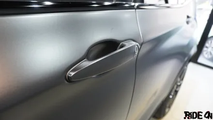 BMW X3 사틴 블랙 전체랩핑 시공! 다산 라이드온 / 남양주