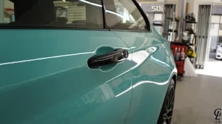 BMW F87 M2 컴페티션 GSWF 바하마 씨 브리즈 컬러 PPF 시공! 남양주 구리 하남 다산 PPF 글로시! / 남양주