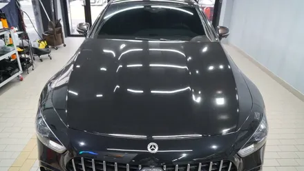 메르세데스 AMG GT43 본네트, 헤드라이트 PPF 시공 남양주 다산 차량보호 라이드온 / 남양주