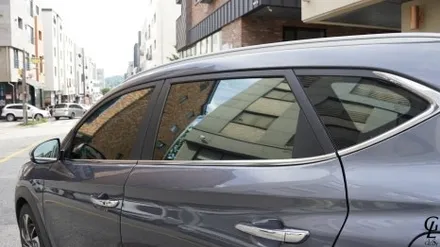 현대 투싼 글라스틴트 선셋 썬팅 재시공 남양주 별내 틴팅 글로시 / 남양주