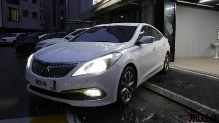 현대 그랜저 HG 유쉴드 바이올렛 썬팅 재시공 남양주 썬팅 라이드온 / 남양주