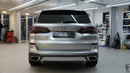 BMW X5 고광택 GT실버 전체랩핑 시공! 남양주 하남 구리 지티실버 랩핑 글로시 / 남양주