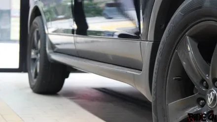 현대 베라크루즈 랩핑 제거 및 가니쉬 랩핑으로 올블랙 변신! 다산 랩핑 라이드 온! / 남양주