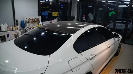 BMW 640d 유쉴드 바이올렛 70 재시공! 남양주 다산 썬팅 라이드온 / 남양주