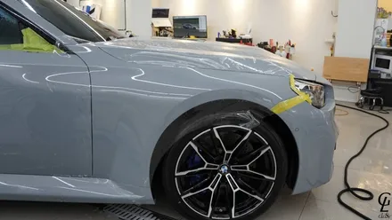 BMW G87 M2 GSWF 전체 PPF, 글라스틴트 레이니 블루 전체시공! 남양주 구리 하남 다산 신차패키지 글로시! / 남양주