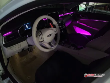 제네시스 G70 엠비언트 라이트 도어, 포켓, 대시보드까지! / 전주 덕진구 장동