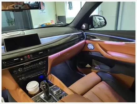 BMW X6 안산 엠비언트 광량업 시공 후기 / 전주 덕진구 장동