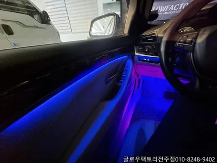 BMW 520d 전주 엠비언트 무드등 업그레이드 시공기 / 전주 덕진구 장동