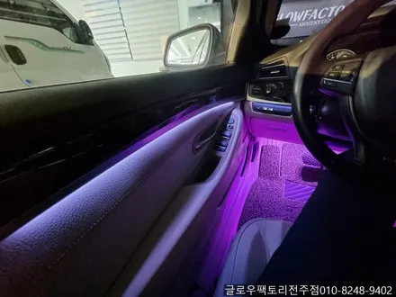 BMW 520d 전주 엠비언트 무드등 업그레이드 시공기 / 전주 덕진구 장동
