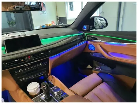 BMW X6 안산 엠비언트 광량업 시공 후기 / 전주 덕진구 장동
