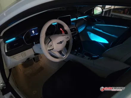 제네시스 G70 엠비언트 라이트 도어, 포켓, 대시보드까지! / 전주 덕진구 장동