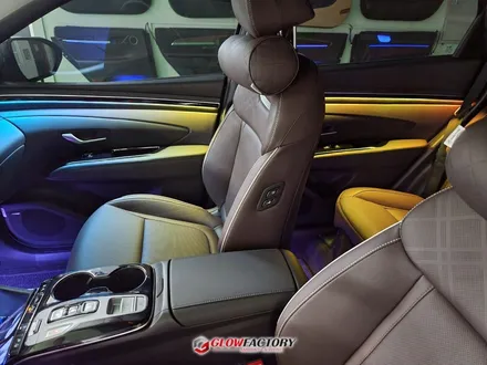 프리미엄 무빙 모션 엠비언트 글로우모션 투싼NX4에 수제몰딩으로 적용완료 / 전주 덕진구 장동