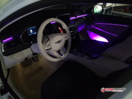 제네시스 G70 엠비언트 라이트 도어, 포켓, 대시보드까지! / 전주 덕진구 장동