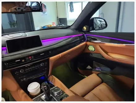 BMW X6 안산 엠비언트 광량업 시공 후기 / 전주 덕진구 장동