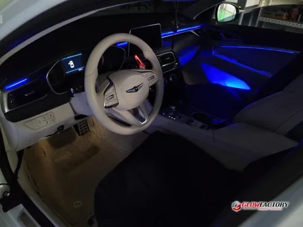 제네시스 G70 엠비언트 라이트 도어, 포켓, 대시보드까지! / 전주 덕진구 장동