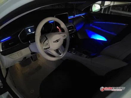 제네시스 G70 엠비언트 라이트 도어, 포켓, 대시보드까지! / 전주 덕진구 장동