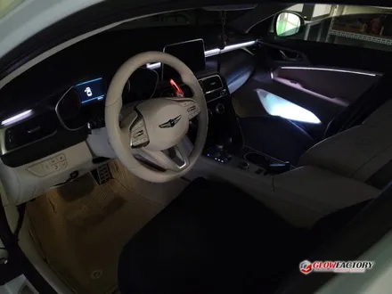 제네시스 G70 엠비언트 라이트 도어, 포켓, 대시보드까지! / 전주 덕진구 장동