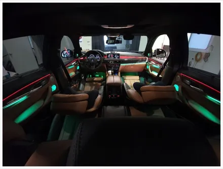 BMW X6 안산 엠비언트 광량업 시공 후기 / 전주 덕진구 장동