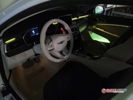 제네시스 G70 엠비언트 라이트 도어, 포켓, 대시보드까지! / 전주 덕진구 장동