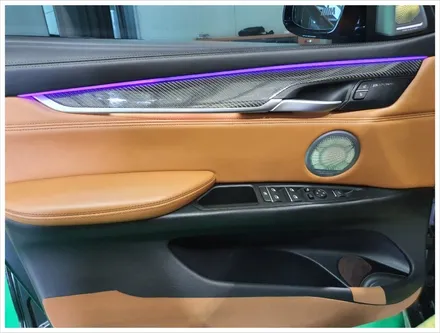 BMW X6 안산 엠비언트 광량업 시공 후기 / 전주 덕진구 장동