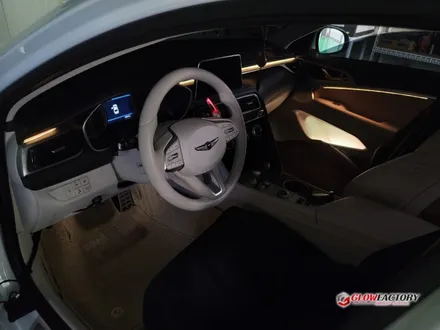 제네시스 G70 엠비언트 라이트 도어, 포켓, 대시보드까지! / 전주 덕진구 장동