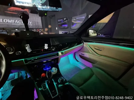BMW 520d 전주 엠비언트 무드등 업그레이드 시공기 / 전주 덕진구 장동