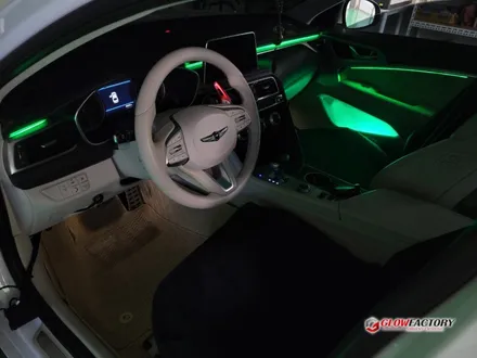 제네시스 G70 엠비언트 라이트 도어, 포켓, 대시보드까지! / 전주 덕진구 장동