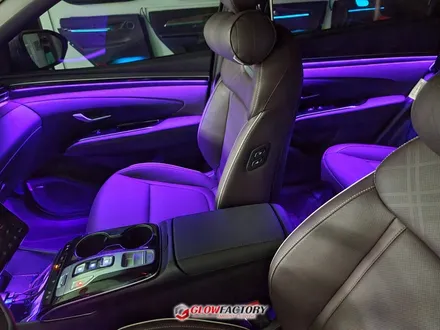프리미엄 무빙 모션 엠비언트 글로우모션 투싼NX4에 수제몰딩으로 적용완료 / 전주 덕진구 장동