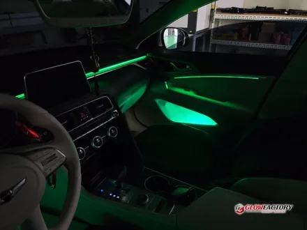 제네시스 G70 엠비언트 라이트 도어, 포켓, 대시보드까지! / 전주 덕진구 장동