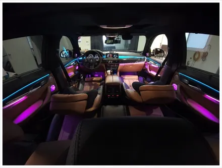 BMW X6 안산 엠비언트 광량업 시공 후기 / 전주 덕진구 장동