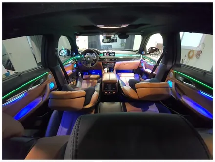 BMW X6 안산 엠비언트 광량업 시공 후기 / 전주 덕진구 장동