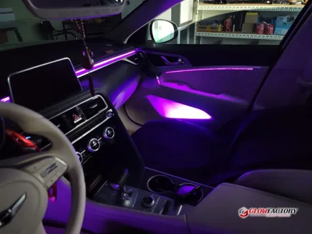 제네시스 G70 엠비언트 라이트 도어, 포켓, 대시보드까지! / 전주 덕진구 장동