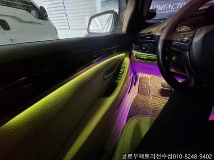 BMW 520d 전주 엠비언트 무드등 업그레이드 시공기 / 전주 덕진구 장동