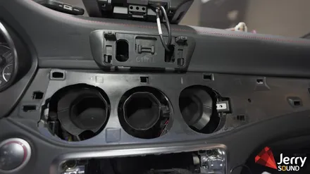 벤츠 X156 GLA45 AMG 안드로이드 시스템과 브로딧거치대