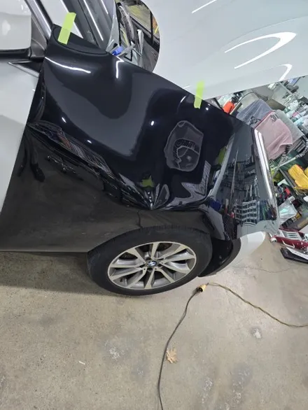 구미 전체랩핑 시공 전문점 플랜B_BMW X6 고광택 블랙유광 시공후기 / 경북 구미 비산로5안길
