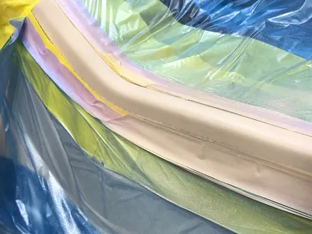 자동차 실내복원 BMW 7시리즈 2열에 물건을 싣다 생긴 가죽찢어짐 복원 / 과천 삼부골로