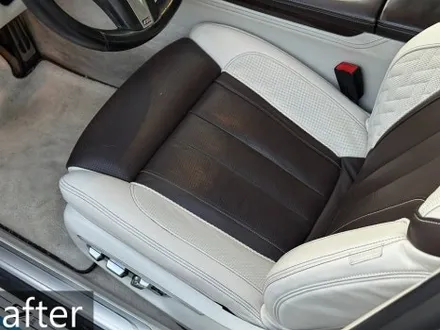 BMW 7시리즈 G11 \'40 JAHRE\' 에디션 운전석시트 가죽복원 그리고 시트보강 작업까지 / 과천시 주암동