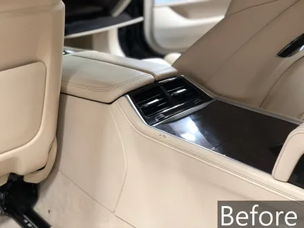 자동차 실내복원 BMW 7시리즈 2열에 물건을 싣다 생긴 가죽찢어짐 복원 / 과천 삼부골로